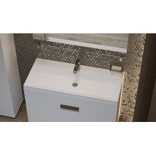 Тумба под раковину Velvex Orlando 100 tnORL.100-211 Белая матовая