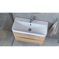 Тумба под раковину Velvex Clay 80 tpCLA.80.2Y-230 подвесная Дуб верона