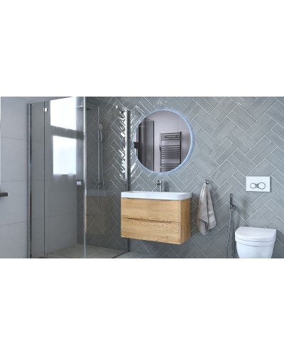 Тумба под раковину Velvex Clay 80 tpCLA.80.2Y-230 подвесная Дуб верона