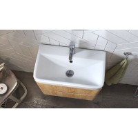 Тумба под раковину Velvex Clay 60 tpCLA.60.2Y-230 подвесная Дуб верона