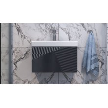 Тумба под раковину Velvex Edge 60 tpEDG.60.1Y-231 подвесная Графит