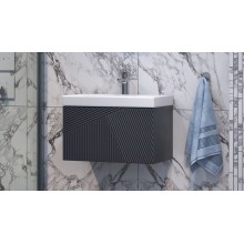 Тумба под раковину Velvex Edge 60 tpEDG.60.1Y-231 подвесная Графит