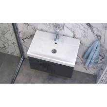 Тумба под раковину Velvex Edge 60 tpEDG.60.1Y-231 подвесная Графит