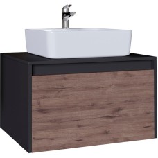 Тумба под раковину Grossman Смарт 70 107009 подвесная Веллигтон Графит