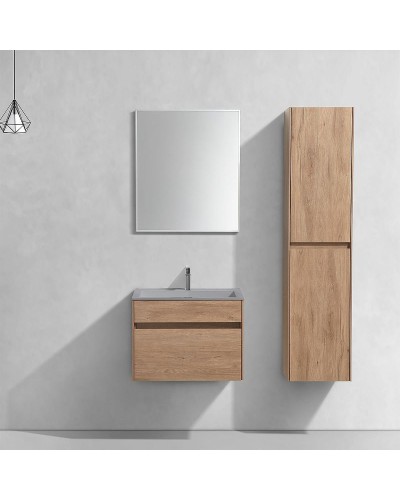 Тумба под раковину Vincea Chiara 60 VMC-2C600NO подвесная N.Oak