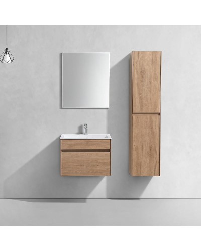 Тумба под раковину Vincea Chiara 60 VMC-2C600NO подвесная N.Oak