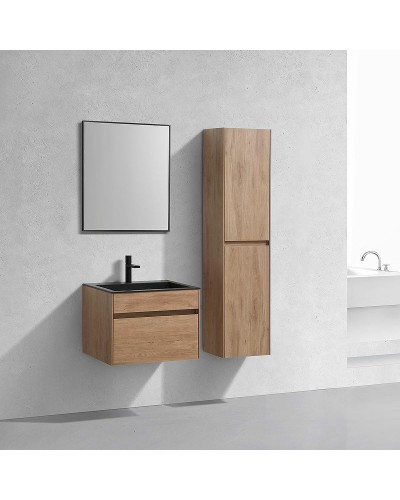 Тумба под раковину Vincea Chiara 60 VMC-2C600NO подвесная N.Oak