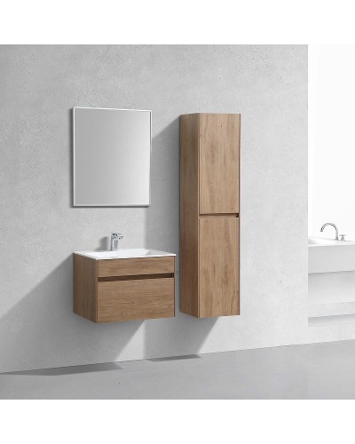 Тумба под раковину Vincea Chiara 60 VMC-2C600NO подвесная N.Oak