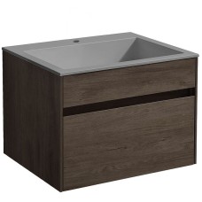 Тумба под раковину Vincea Chiara 60 VMC-2C600RO подвесная R.Oak