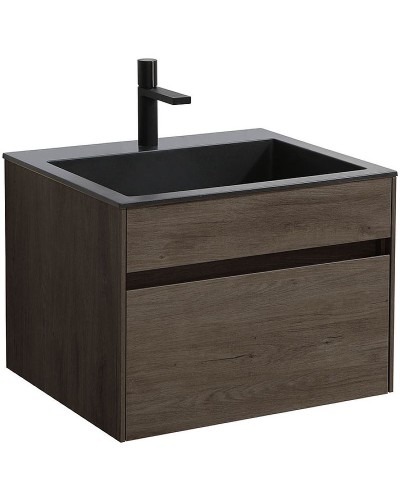 Тумба под раковину Vincea Chiara 60 VMC-2C600RO подвесная R.Oak