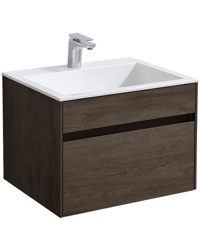 Тумба под раковину Vincea Chiara 60 VMC-2C600RO подвесная R.Oak