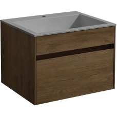 Тумба под раковину Vincea Chiara 60 VMC-2C600TO подвесная T.Oak