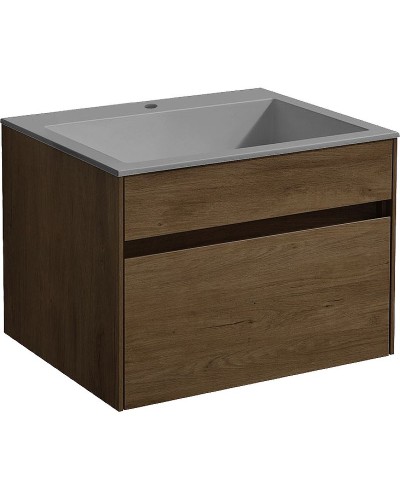 Тумба под раковину Vincea Chiara 60 VMC-2C600TO подвесная T.Oak