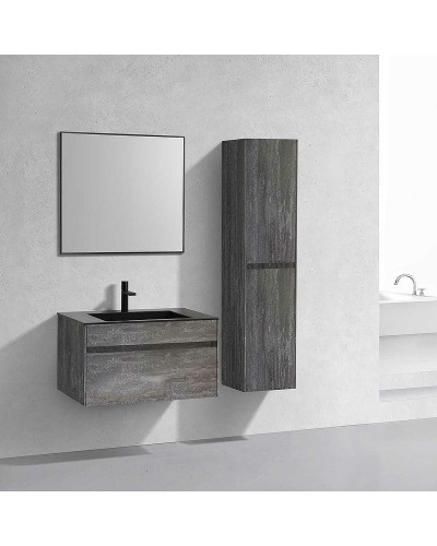 Тумба под раковину Vincea Chiara 80 VMC-2C800GS подвесная G.Stone