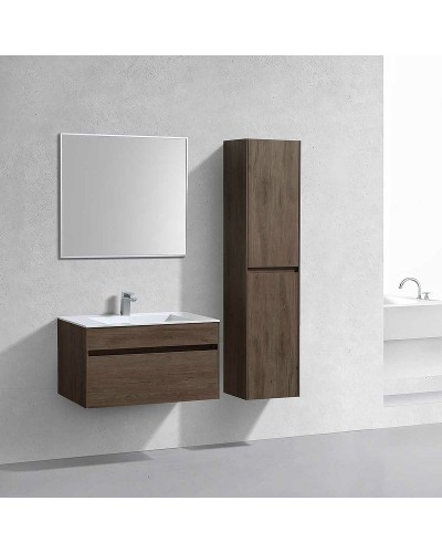 Тумба под раковину Vincea Chiara 80 VMC-2C800RO подвесная R.Oak