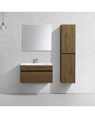 Тумба под раковину Vincea Chiara 80 VMC-2C800TO подвесная T.Oak