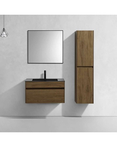 Тумба под раковину Vincea Chiara 80 VMC-2C800TO подвесная T.Oak