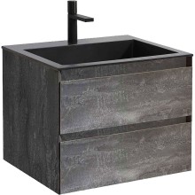 Тумба под раковину Vincea Luka 60 VMC-2L600GS подвесная G.Stone