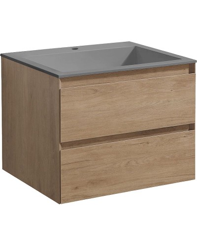 Тумба под раковину Vincea Luka 60 VMC-2L600NO подвесная N.Oak