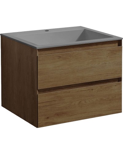 Тумба под раковину Vincea Luka 60 VMC-2L600TO подвесная T.Oak