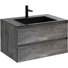 Тумба под раковину Vincea Luka 80 VMC-2L800GS подвесная G.Stone