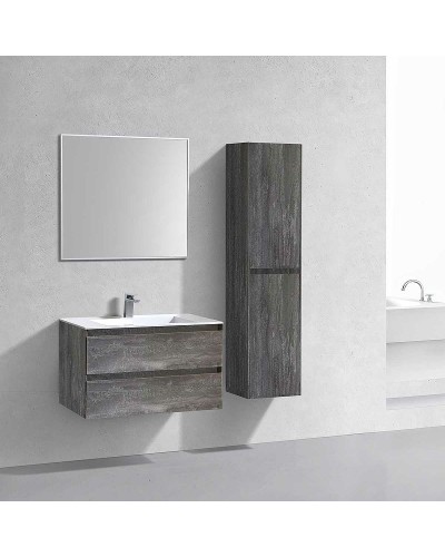 Тумба под раковину Vincea Luka 80 VMC-2L800GS подвесная G.Stone