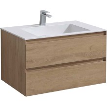 Тумба под раковину Vincea Luka 80 VMC-2L800NO подвесная N.Oak