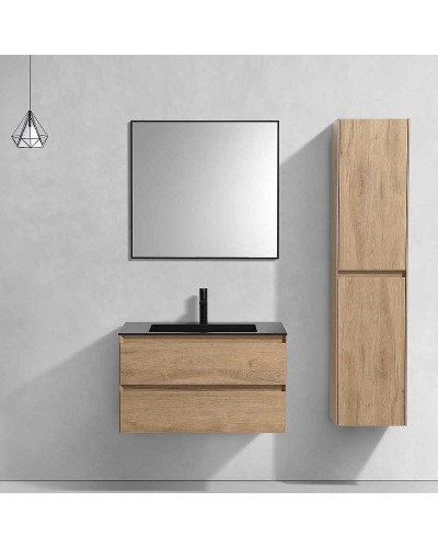 Тумба под раковину Vincea Luka 80 VMC-2L800NO подвесная N.Oak