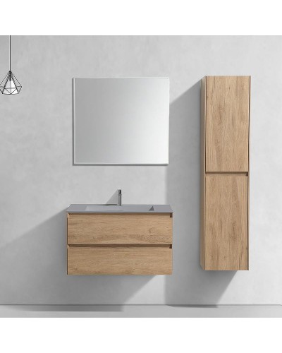 Тумба под раковину Vincea Luka 80 VMC-2L800NO подвесная N.Oak