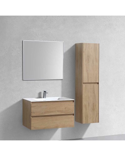 Тумба под раковину Vincea Luka 80 VMC-2L800NO подвесная N.Oak