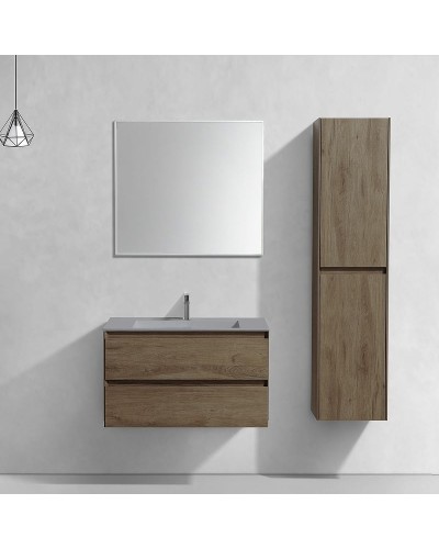 Тумба под раковину Vincea Luka 80 VMC-2L800RO подвесная R.Oak