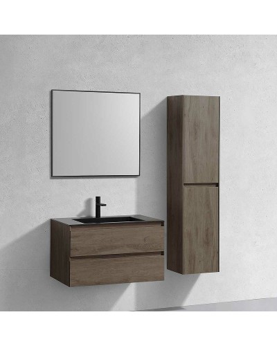 Тумба под раковину Vincea Luka 80 VMC-2L800RO подвесная R.Oak