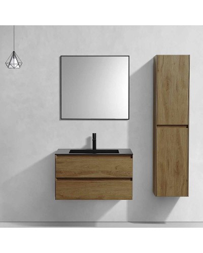 Тумба под раковину Vincea Luka 80 VMC-2L800TO подвесная T.Oak