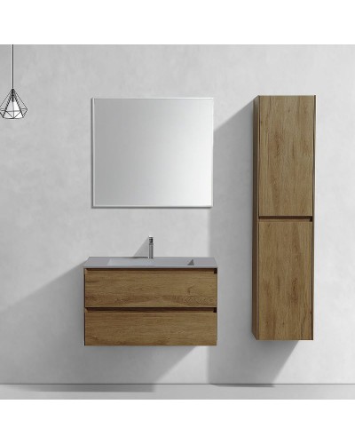 Тумба под раковину Vincea Luka 80 VMC-2L800TO подвесная T.Oak