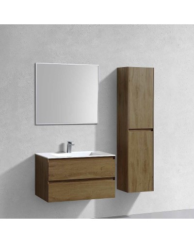 Тумба под раковину Vincea Luka 80 VMC-2L800TO подвесная T.Oak