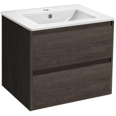 Тумба под раковину Vincea Gio 60 VMC-2G600RO подвесная R.Oak