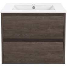 Тумба под раковину Vincea Gio 60 VMC-2G600RO подвесная R.Oak