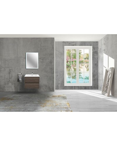 Тумба под раковину Vincea Gio 60 VMC-2G600RO подвесная R.Oak