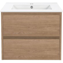 Тумба под раковину Vincea Gio 60 VMC-2G600NO подвесная N.Oak