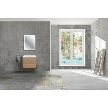 Тумба под раковину Vincea Gio 60 VMC-2G600NO подвесная N.Oak