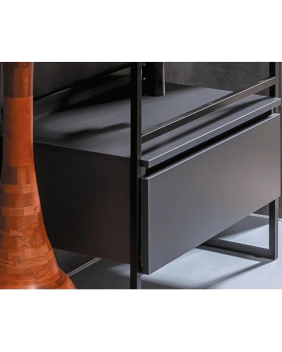 Тумба Boheme Armadi Art Loft 80 894-080-A подвесная Антрацит