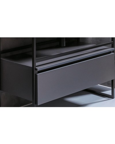 Тумба Boheme Armadi Art Loft 100 894-100-A подвесная Антрацит