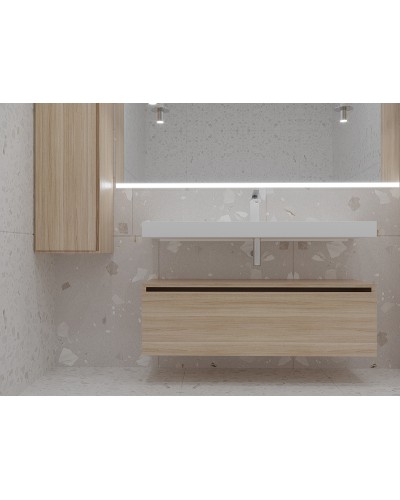 Тумба Boheme Armadi Art Flat Vallessi Uno-S 120 897-120-L подвесная Light oak