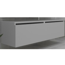 Тумба Boheme Armadi Art Flat Vallessi Uno-S 140 897-140-W подвесная Белый глянец