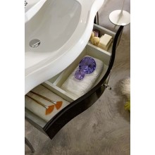 Тумба под раковину Kerasan Retro 100 7363K3 Черный глянец