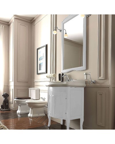 Тумба под раковину Kerasan Retro 65 734930 Белая матовая