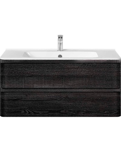 Тумба под раковину Vincea Vico 100 VMC-2V100CN подвесная Carbone