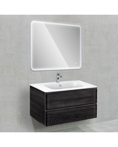 Тумба под раковину Vincea Vico 100 VMC-2V100CN подвесная Carbone