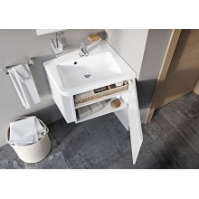 Тумба под раковину Ravak SD 10° 55 R X000000742 подвесная Белая глянцевая