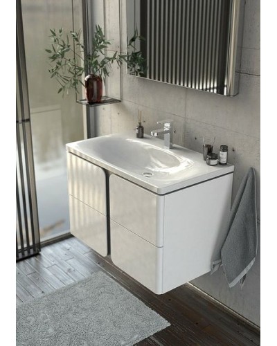 Тумба под раковину Ravak SD Balance 80 X000001368 подвесная Белая